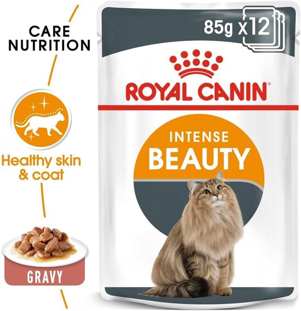 Royal Canin Feline Care Nutrition Intense Beauty Gravy (WET FOOD - 85g Pouch)